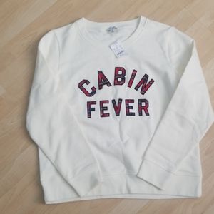 JCrew Cabin Fever sweat shirt